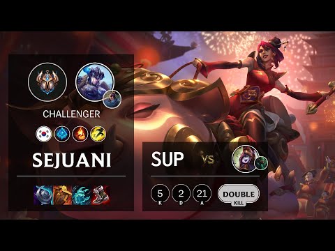 Sejuani Support vs Lulu - KR Challenger Patch 11.23