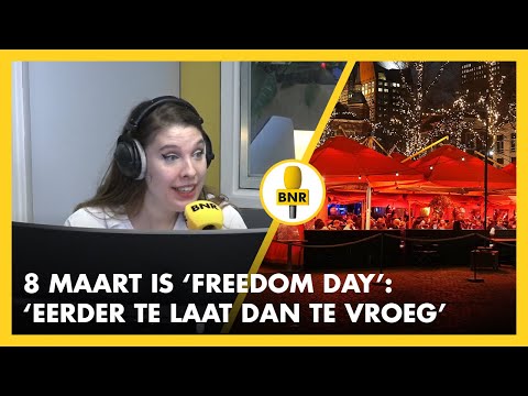 8 MAART is FREEDOM DAY: 'Eerder TE LAAT dan TE VROEG' | BREEKT
