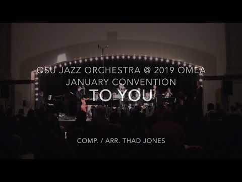 OSU Jazz Orchestra performs at the 2019 OMEA January Convention