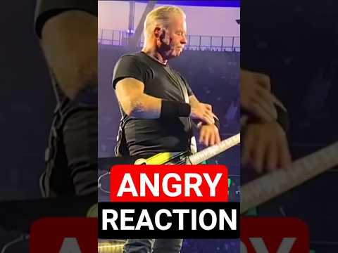 Thumbnail for JAMES HETFIELD ANGRY REACTION AFTER MAKING A MISTAKE LIVE (2026) #metallica #shorts by Metallica