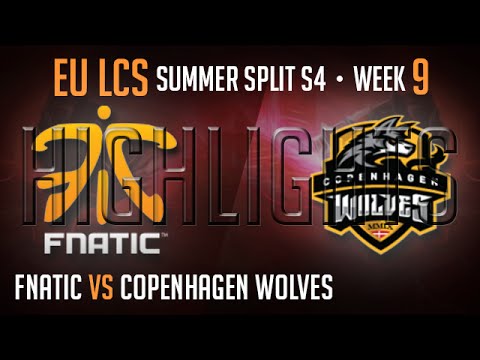 LCS Highlights Fnatic vs Copenhagen Wolves Week 9 EU Summer 2014 FNC vs CW S4 W9D1G3 Season 4