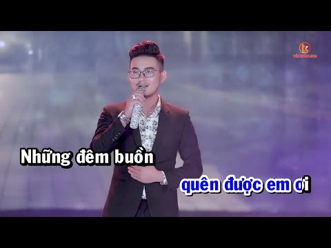 Karaoke | Nếu Anh Đừng Hẹn - Tích An | Tone Nam