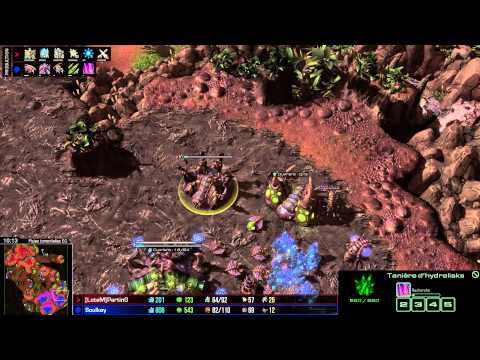 (HD919) PartinG vs Soulkey - PvZ - Heart of the Swarm [FR]