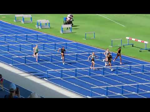 80m Hurdles U14 Women, Norma Croker Shield, SAF 25/01/2025