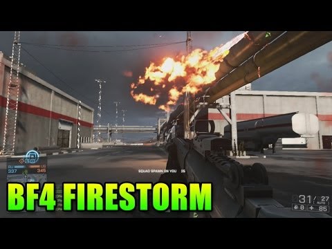 Operation Firestorm First Look! Tons Of Fire (Battlefield 4: XBOX ONE Second Assault Gameplay)