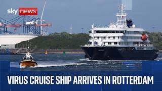 Hantavirus cruise ship | MV Hondius returns to the Netherlands for disinfection