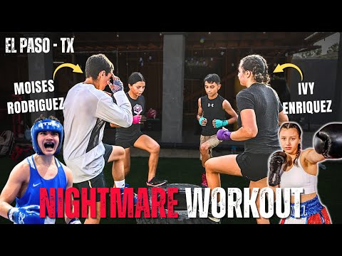 NIGHTMARE WORKOUT! High Level Boxers Push Limits In The Desert Sun!