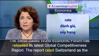 Phát âm chuẩn - Anh ngữ đặc biệt: How Competitive is Your Country? (VOA)