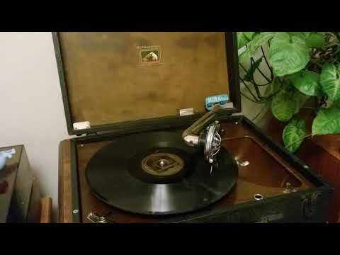 The Ink Spots - Everyone Is Saying Hello Again - Brunswick 78rpm - HMV 99 Portable Gramophone