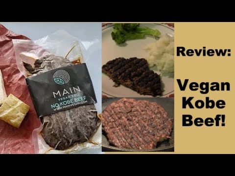 "No Kobe Beef" (Vegan Kobe Beef Steak!)