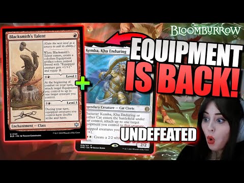 Bloomburrow REVIVED Boros Equipment!🔥Standard MTG Gameplay & Deck Tech