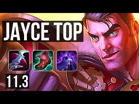 JAYCE vs QUINN (TOP) | Quadra, 1.4M mastery, Godlike | BR Diamond | v11.3