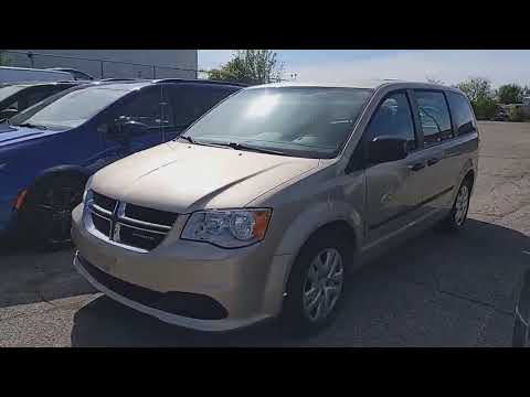 2016 Dodge Grand Caravan 4dr Wgn Canada Value Package in Tan for sale at Kitchener Chrysler Dodge Jeep Ram in Kitchener, ON