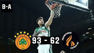 Panathinaikos - Promitheas 93-62 | Full Highlights | Basket League Round 22 | 25.03.2024