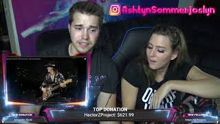 STEVIE RAY VAUGHAN   Look At Little Sister 1989 a string breaks - REACTION
