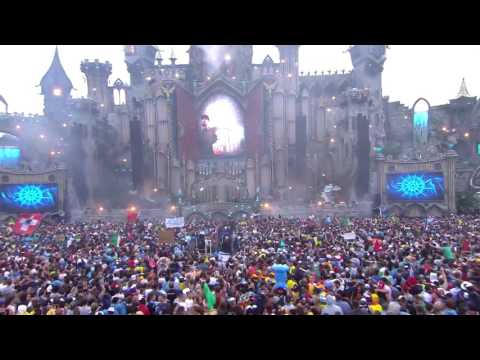 Afrojack - Reel 2 ft. Mad Stuntman (i like move id) @Tomorrowland 2015