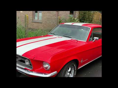 The American muscle car icon Ford Mustang mk1
