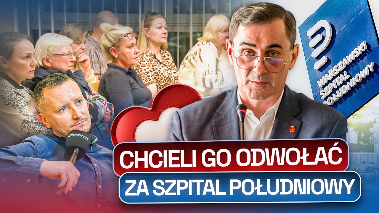 BYŁ W RADZIE SZPITALA POŁUDNIOWEGO. KOALICJA OBRONIŁA BURMISTRZA URSYNOWA