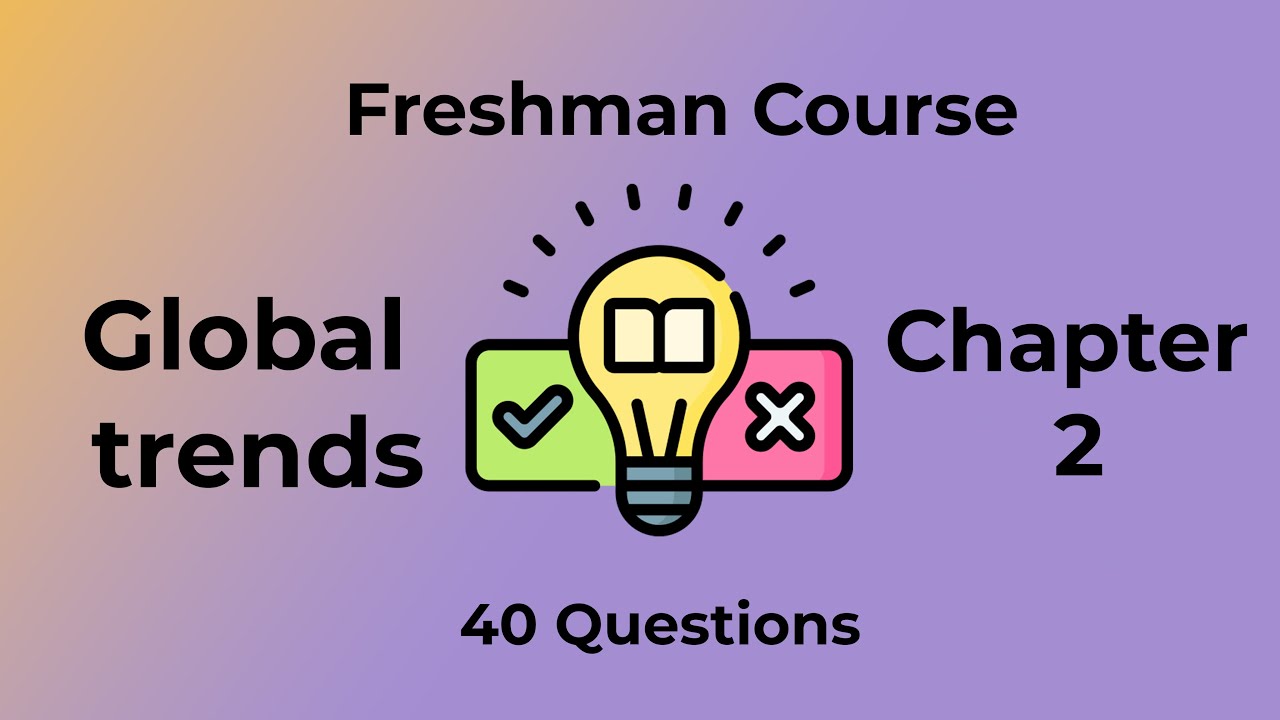 Global trends Chapter 2 Questions