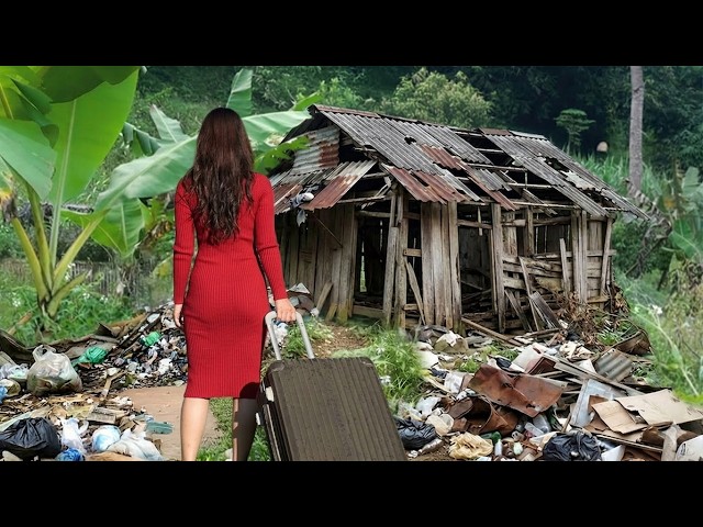 The young woman built a wooden house - a dramatic transformation that amazed everyone. SDDEFAULT Thumbnail