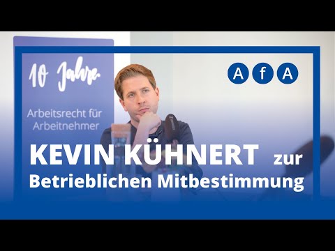Kevin Kühnert zur betrieblichen Mitbestimmung