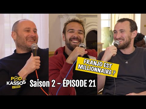 Podkassos Season 2 #21 FRANJO reveals HIS BANK FIGURES (with Ghislain Blique)