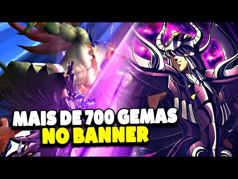 ESSA CONTA PODE SER SUA, MAIS DE 700 GEMAS NO BANNER DO AIACOS, DEU BOM! - Saint Seiya: Awakening