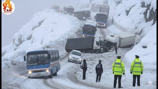 Icy Road Madness Caught on Camera #9
