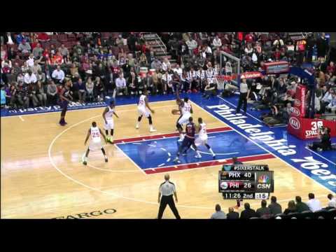 Alex Len step-thru dunk