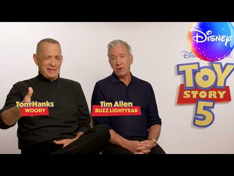 Tom Hanks and Tim Allen Talk Toy Story 5