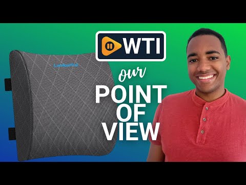 LumbarPal Lumbar Support Pillow - WTI product video review