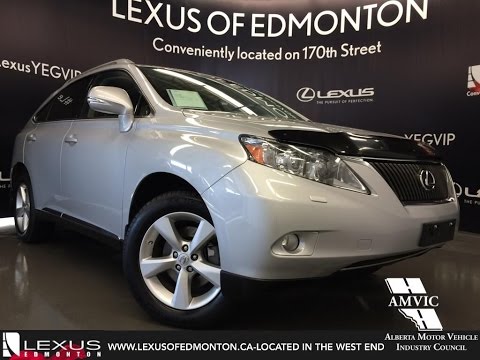 Used Silver 2011 Lexus RX 350 AWD Premium Review | Penhold Alberta