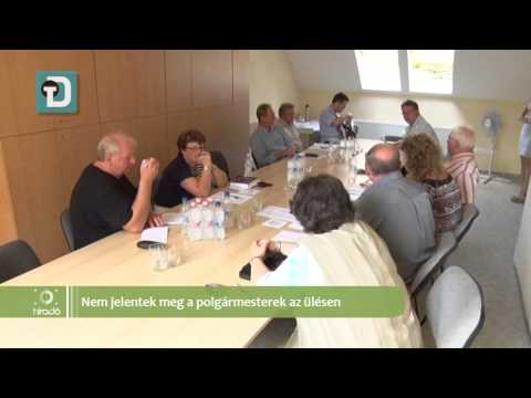 Híradó 2015-08-28 - Nem jelentek meg a polgármesterek az ülésen