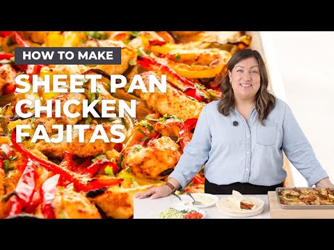 The Only Sheet Pan Chicken Fajitas Recipe You’ll Ever Need!