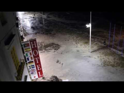 Mar bravo na Nazaré  2/2/14