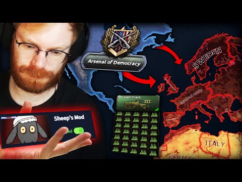 Mechanized Only USA vs the HARDEST AI in HOI4