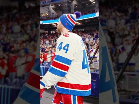 Into the great outdoors 🫡 #nyr #nhl #hockey #winterclassic