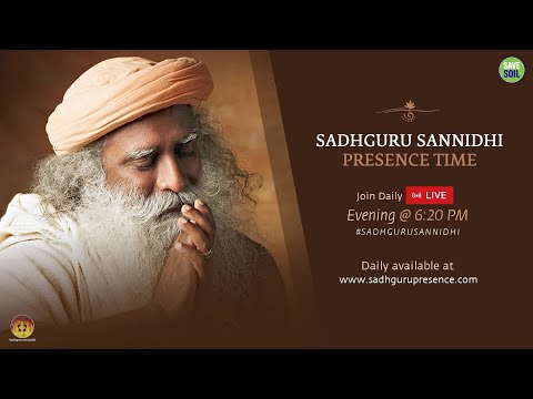 Sadhguru Sannidhi English | Join Live at 6:15 PM | December 8  #sadhguru #savesoil