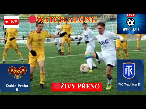 🔴ŽIVÝ PŘENO LIVE WATCH ALONG | Teplice U19 🟡 vs Dukla Praha B U19 🔴