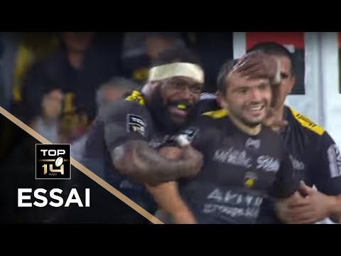 TOP 14 - Essai Alexi BALES (SR) - La Rochelle - Toulouse - J8 - Saison 2017/2018