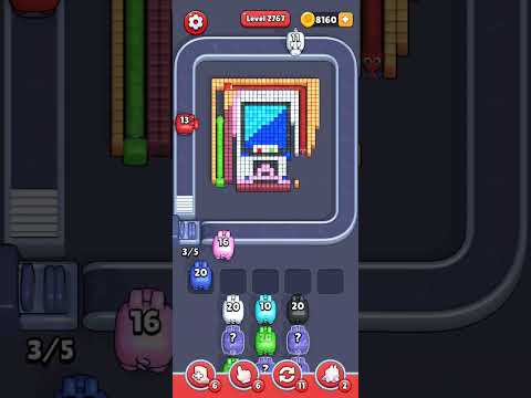 Pixel Flow Level 2767 Walkthrough