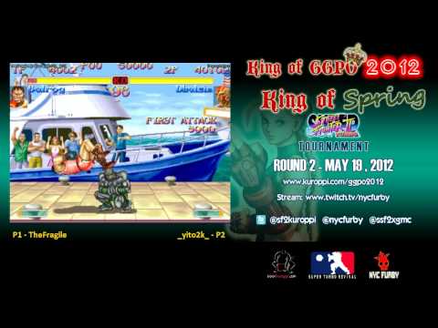 KING OF GGPO 2012 SSF2T Tournament - KING OF SPRING- ROUND 2 - TheFragile vs _yito2k_