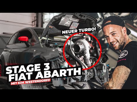Fiat Abarth 500 Stage 3 Upgrade | Turbo Lader Entwicklung | Testfahrt mit Kim Westendorff