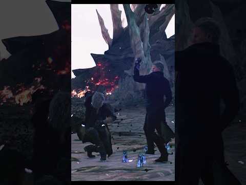 Final bosses clash Dante vs Vergil duel Devil May Cry 5 battle