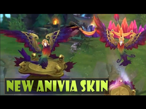 NEW FESTIVAL QUEEN ANIVIA SKIN Preview - League of Legends