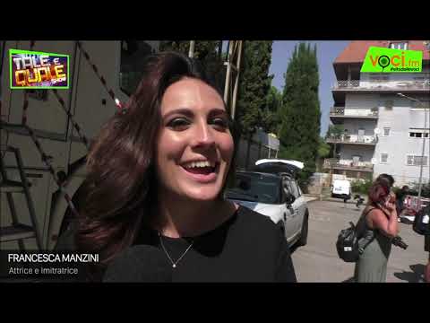 FRANCESCA MANZINI a "TALE E QUALE SHOW" su VOCI.fm
