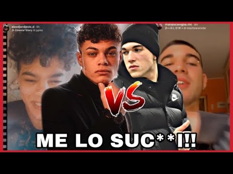 IL DISSING TRASH TRA MATIAS E ALEX DEL COLLEGIO “me lo suc***”