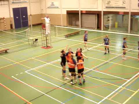 5e set dames 1 en heren 2