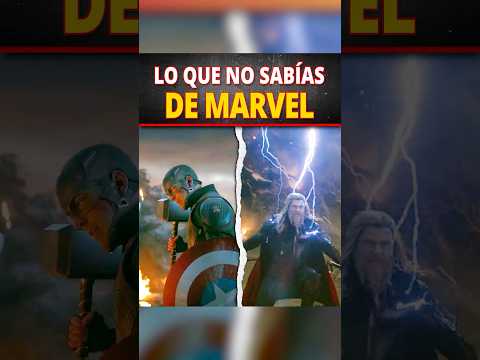 Cosas que no sabías de Marvel y Avengers