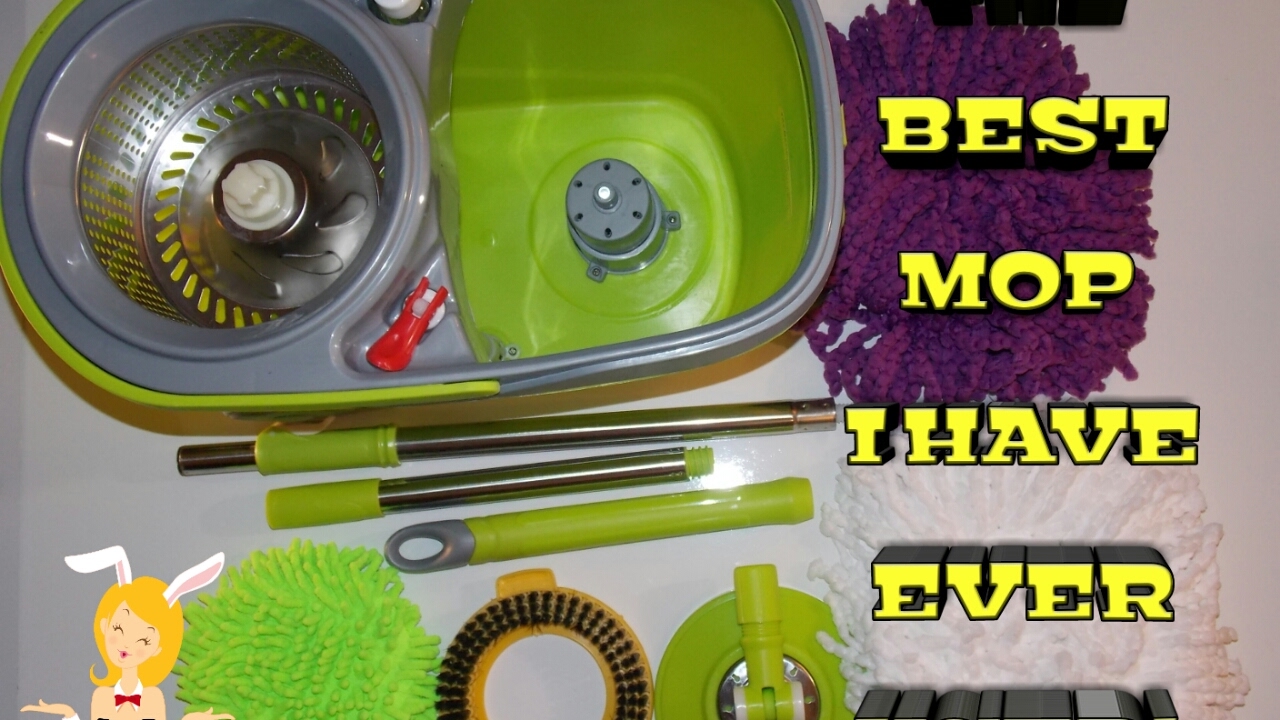 Tutorial And Review For Green Direct Spin Mop With Wheels